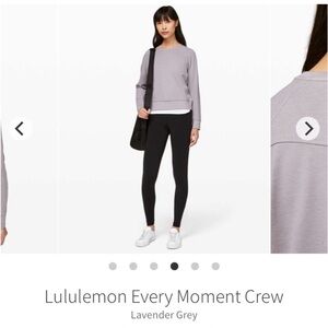 Lululemon Every Moment Crew